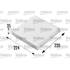 Filtre d'habitacle FH200 Valeo