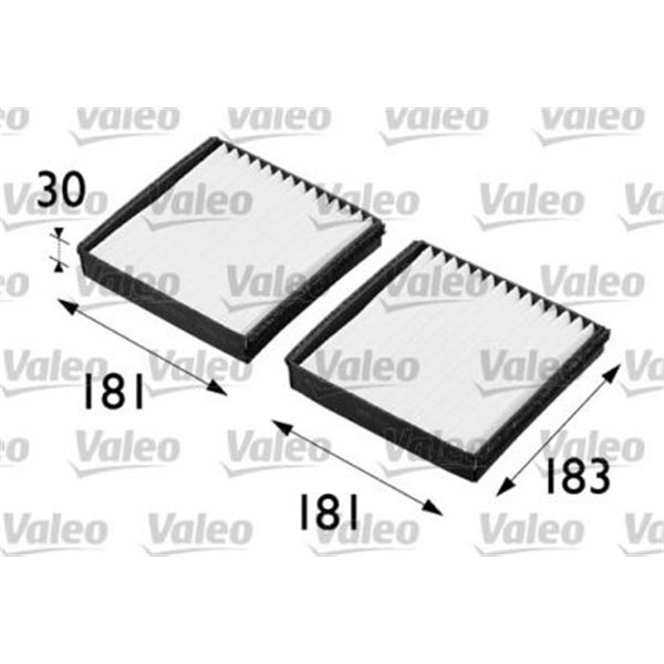 Filtre d'habitacle FH416 Valeo