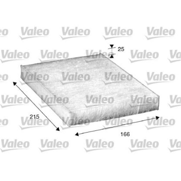 Filtre d'habitacle FH109 Valeo
