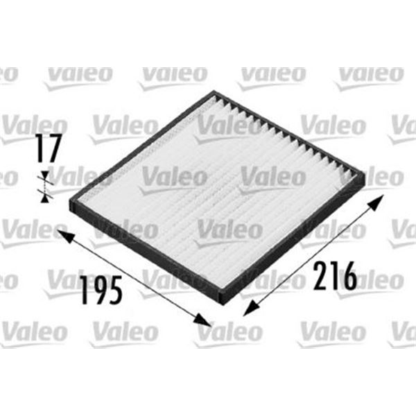 Filtre d'habitacle FH102 Valeo