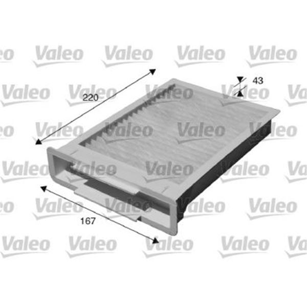 Filtre d'habitacle FH115 Valeo