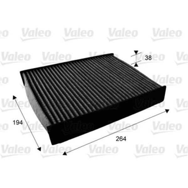 Filtre d'habitacle FH224 Valeo