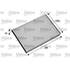 Filtre d'habitacle FH317 Valeo