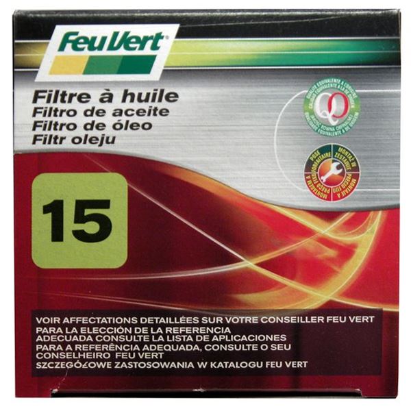 Filtre à huile Feu Vert N°15