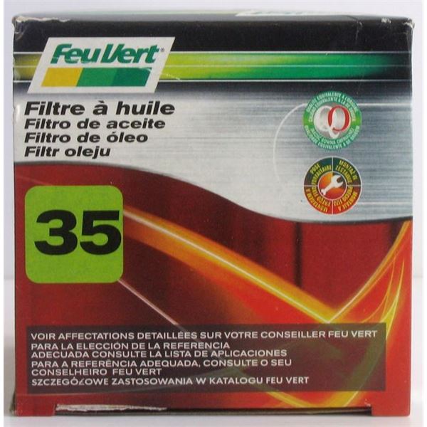 Filtre à huile Feu Vert N°35