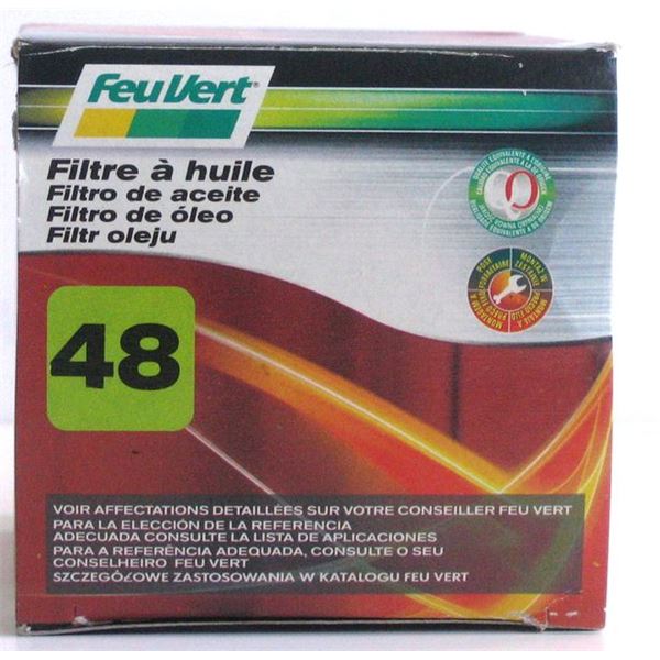 Filtre à huile Feu Vert N°48