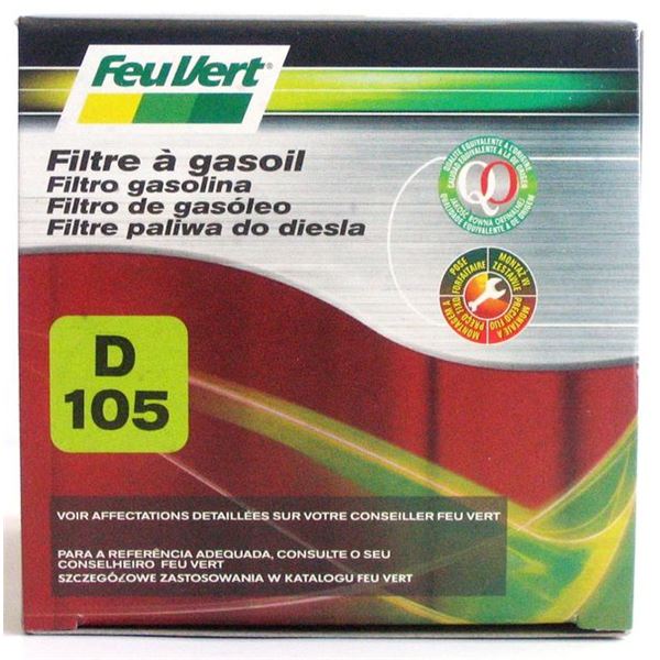 Filtre à gasoil Feu Vert D105