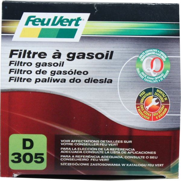 Filtre à gasoil Feu Vert D305