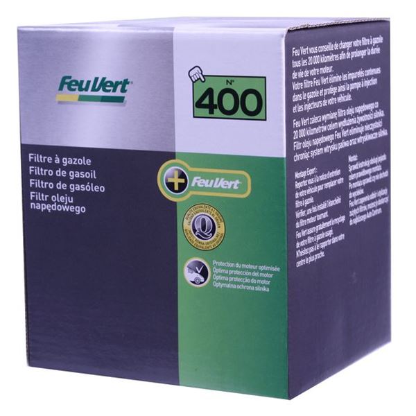Filtre à gasoil Feu Vert N°400