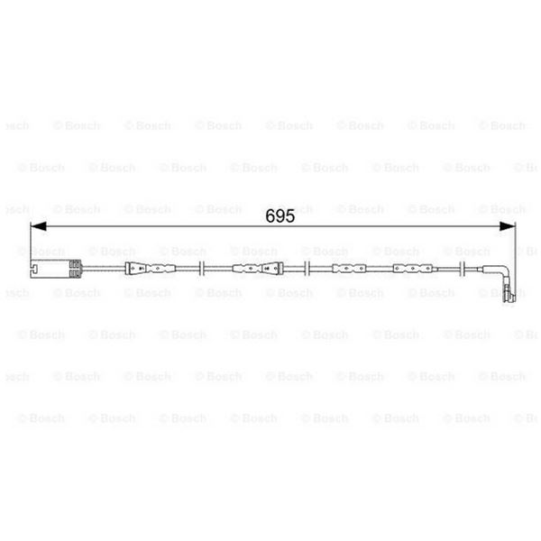 1 témoin d'usure Bosch AP322