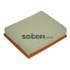 1 FILTRE A AIR  A1280 PURFLUX