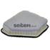 1 FILTRE A AIR  A1306 PURFLUX