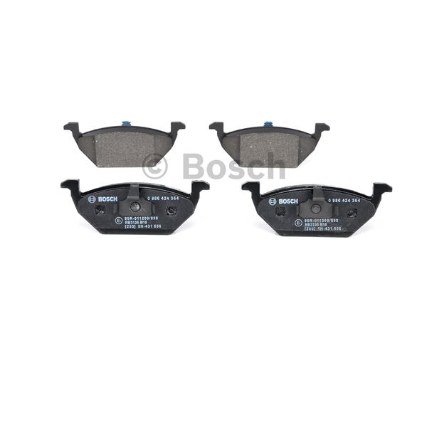 4 plaquettes de frein avant Bosch BP175