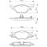 4 plaquettes de frein avant Bosch BP225