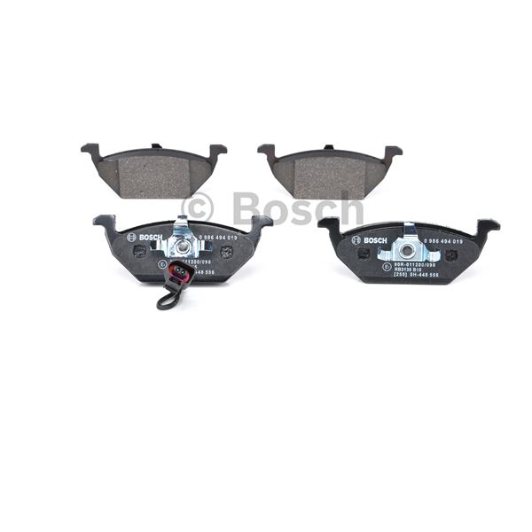 4 plaquettes de frein avant Bosch BP264