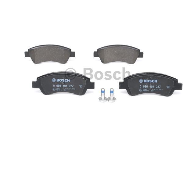 4 plaquettes de frein avant Bosch BP318