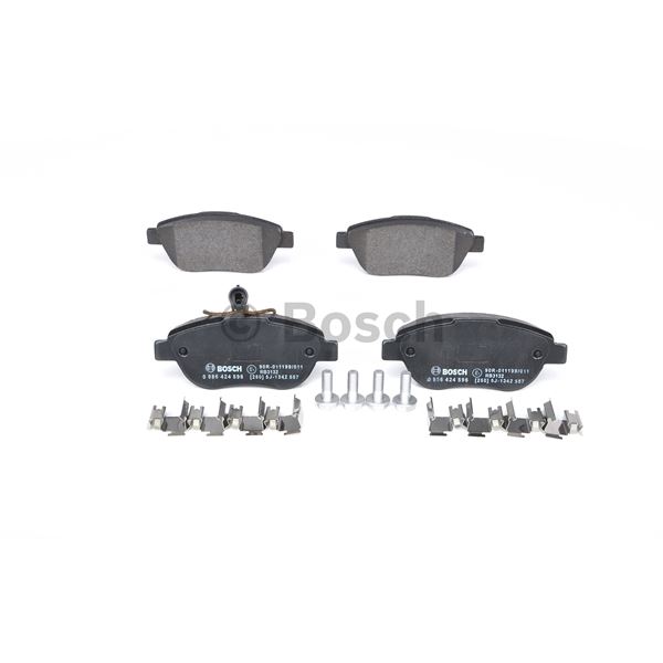 4 plaquettes de frein avant Bosch BP338
