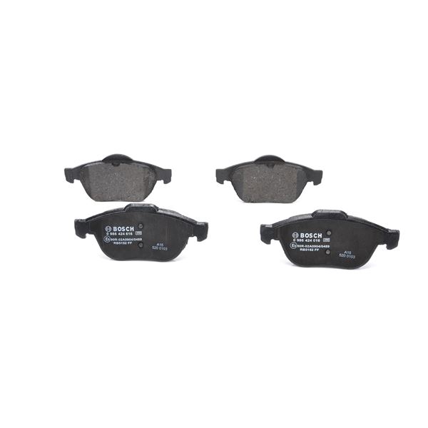 4 plaquettes de frein avant Bosch BP345