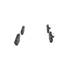 4 plaquettes de frein avant Bosch BP345