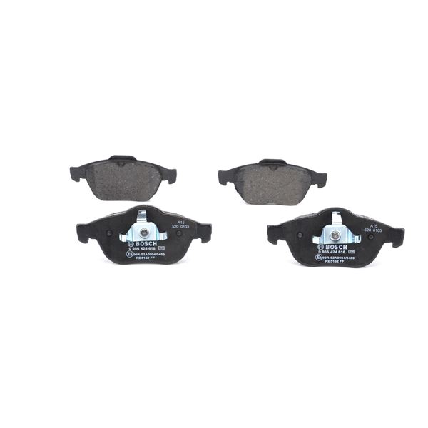 4 plaquettes de frein avant Bosch BP345