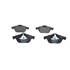 4 plaquettes de frein avant Bosch BP345
