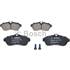 4 plaquettes de frein avant Bosch BP354