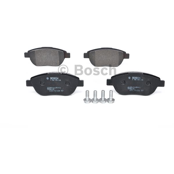 4 plaquettes de frein avant Bosch BP375