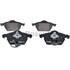 4 plaquettes de frein avant Bosch BP419