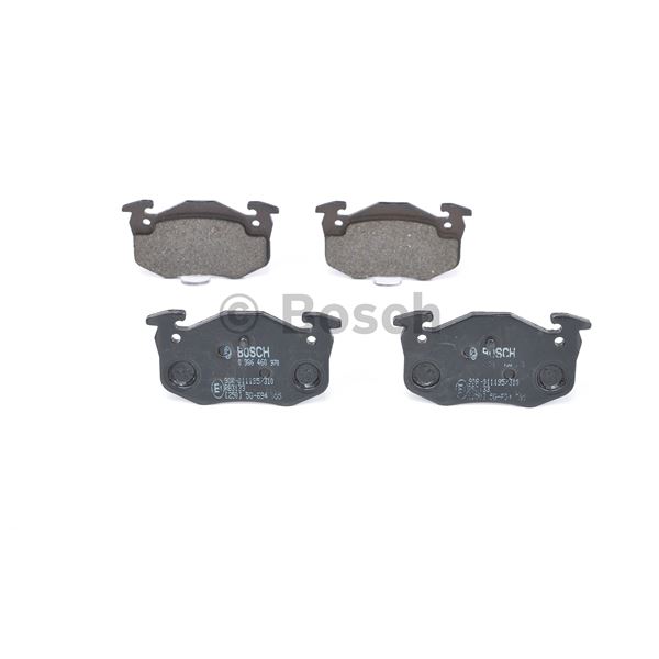 4 plaquettes de frein arrière Bosch BP539