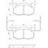 4 plaquettes de frein avant Bosch BP682