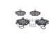 4 plaquettes de frein avant Bosch BP713