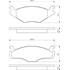 4 Plaquettes de frein avant Bosch BP736