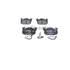4 plaquettes de frein avant Bosch BP758