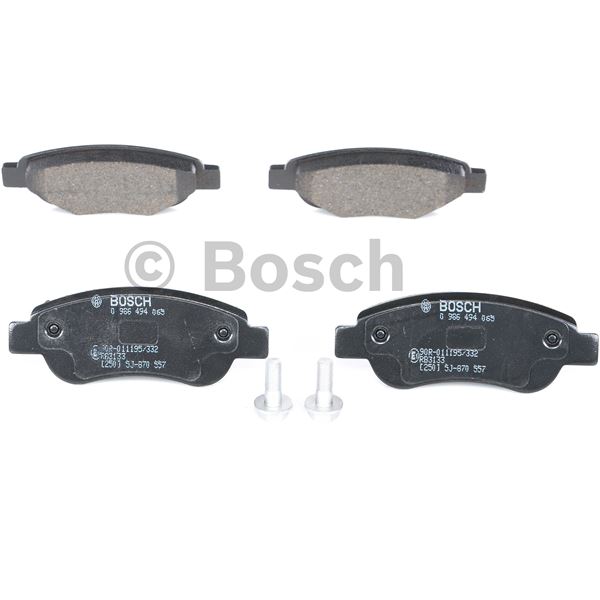 4 plaquettes de frein avant Bosch BP975