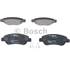 4 plaquettes de frein avant Bosch BP975