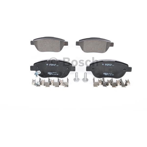 4 plaquettes de frein avant Bosch BP1068