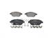 4 plaquettes de frein avant Bosch BP1068