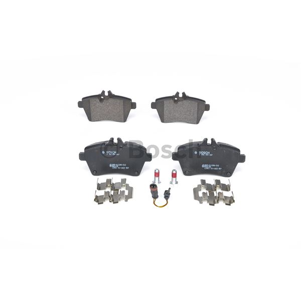 4 plaquettes de frein avant Bosch BP997