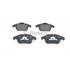 4 plaquettes de frein avant Bosch BP1214