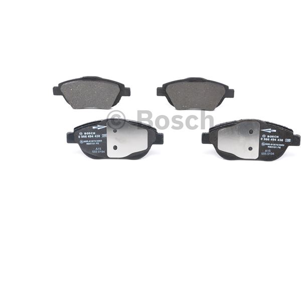 4 plaquettes de frein avant Bosch BP1360