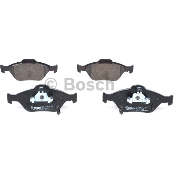 4 plaquettes de frein avant Bosch BP1011