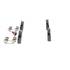 4 plaquettes de frein avant Bosch BP995