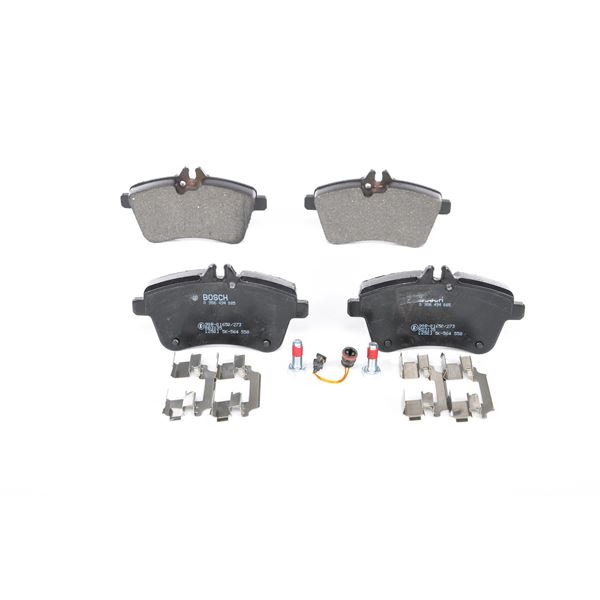 4 plaquettes de frein avant Bosch BP995