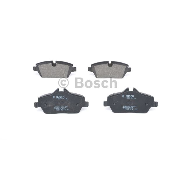 4 plaquettes de frein avant Bosch BP1030
