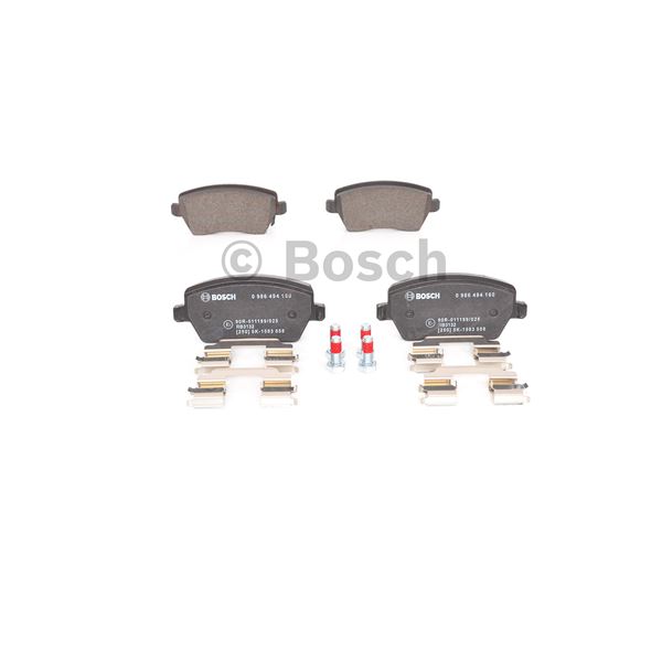 4 plaquettes de frein avant Bosch BP1071