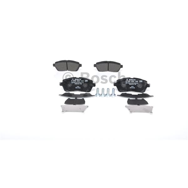 4 plaquettes de frein avant Bosch BP1137