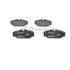 4 plaquettes de frein avant Bosch BP286