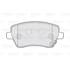 4 plaquettes de frein avant Valeo First 301641