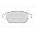 4 plaquettes de frein avant Valeo First 301465