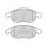 4 plaquettes de frein avant Valeo First 301997